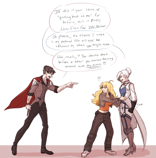 an elderburn/qrow confrontation scene i’ve adult photos