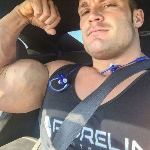 roidedmusclebullswithemptyposers:  drwannabewannabe:    Matthew Schmidt, delayed in traffic…  oh yes please xx. 