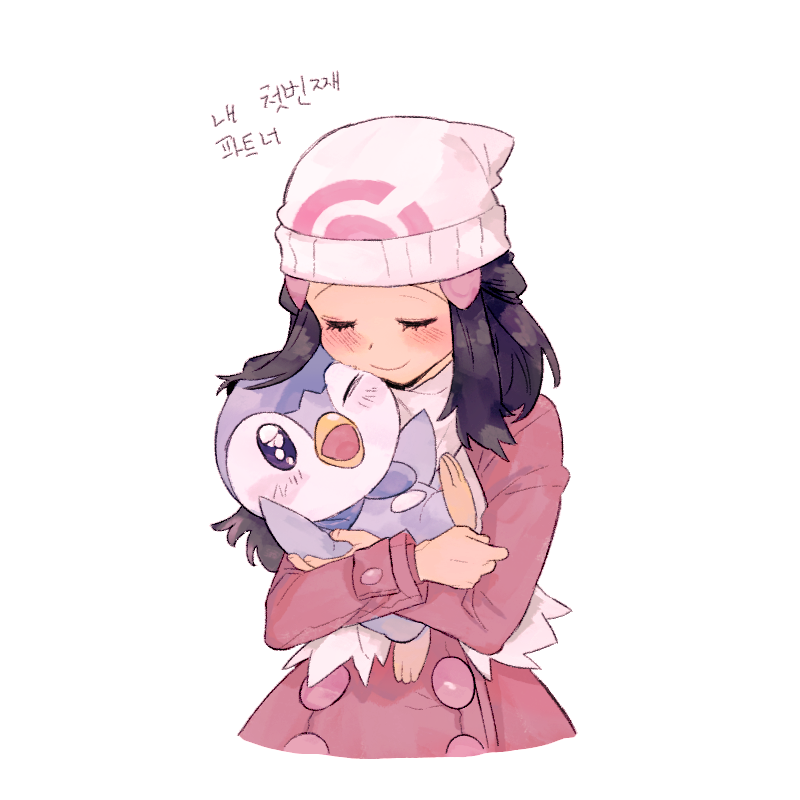 ArtStation - Dawn & Piplup pokemon platinum