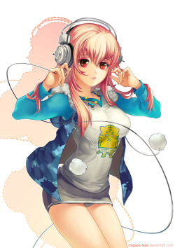 inspirationofelves:  Super Sonico by =Claparo-Sans