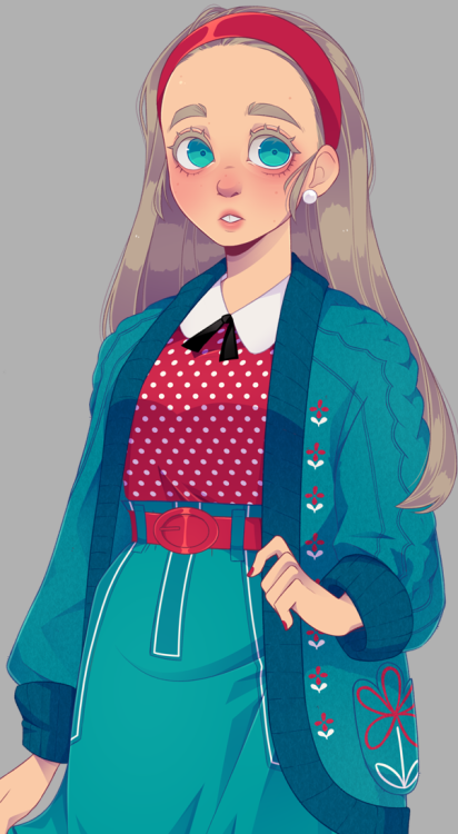 A new sprite update! hoi hoi hoi!I changed the anatomy a bit, like her shoulders (shoulders seem to 