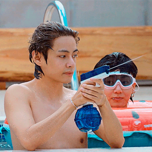 Fun Time In The Pool