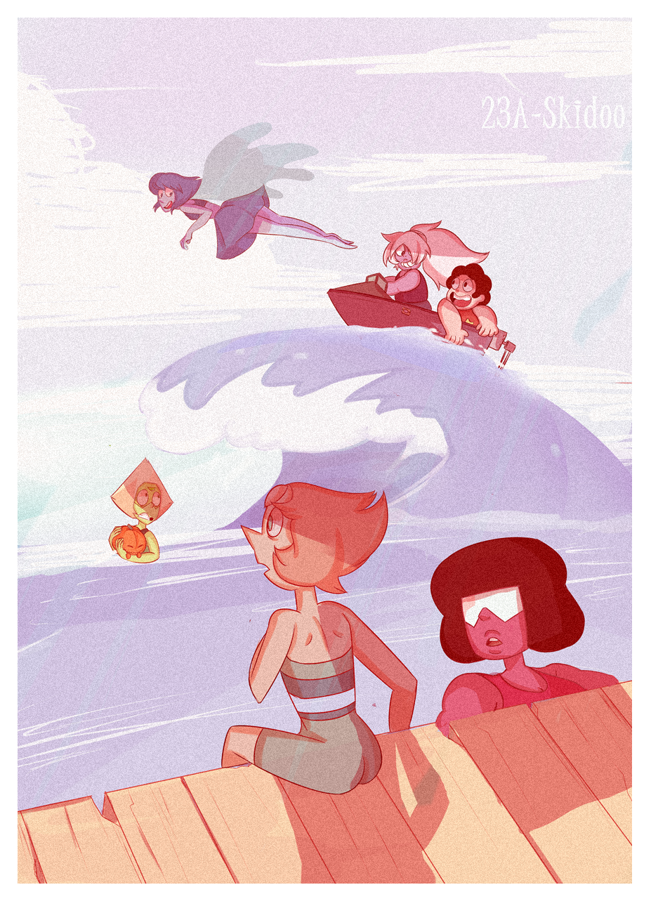 23a-skidoo:  Beach Day!