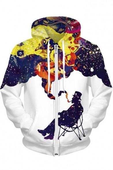 hollefine: Hot-selling unisex hoodies  Santa Claus // Galaxy Christmas Hat  Smoking