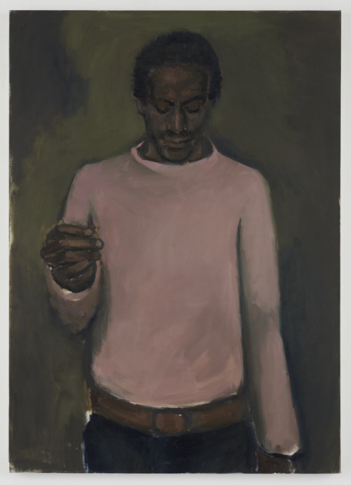 Thinking about Lynette Yiadom-Boakye’s portraits of imagined black men and women feels especially re
