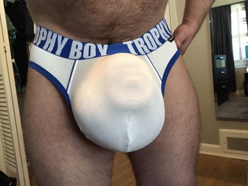 tobebig86: mcmeathead2: A friend on tumblr bough me a pair of Trophy Boy undies. Guess I’ll ha