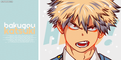 aizawashoutta:   “From here on, I..! From here on..! Y'hear me?! I’m gonna… beat you all! I’m going to become the number one!! Enjoy your win. It’ll never happen again! Dammit!!!”↳ ♡ Happy Birthday to my angry hot hero ♡ | Bakugou Katsuki