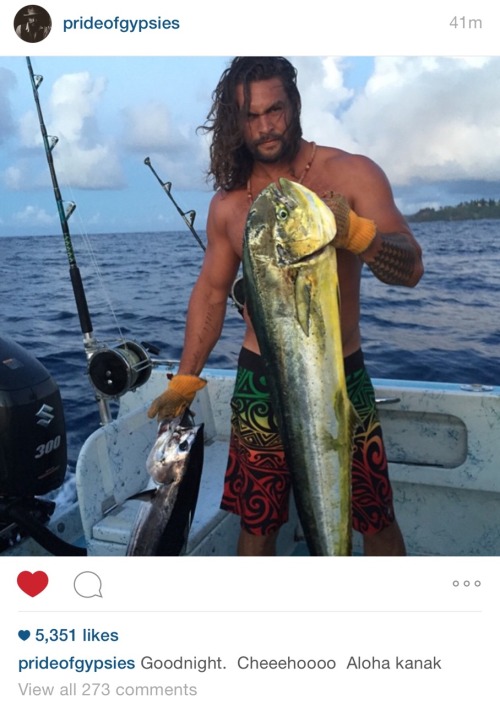 hawaiian-jesus:A bunch of new Instagram pics from todayHe was born to be the King of Atlantis