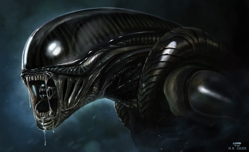 365daysofhorror: H.R. Giger, the legendary artist behind the Alien designs and so much more amazing 