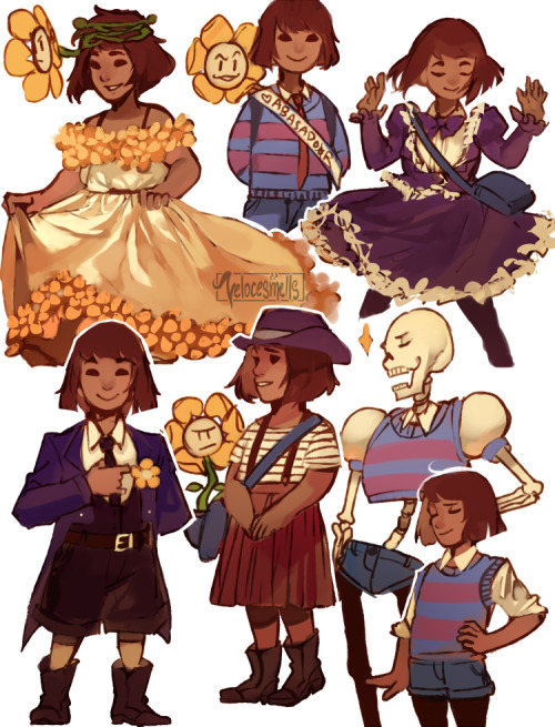 velocesmells:The ambassador looking their best!!! Toriel probably made all of them