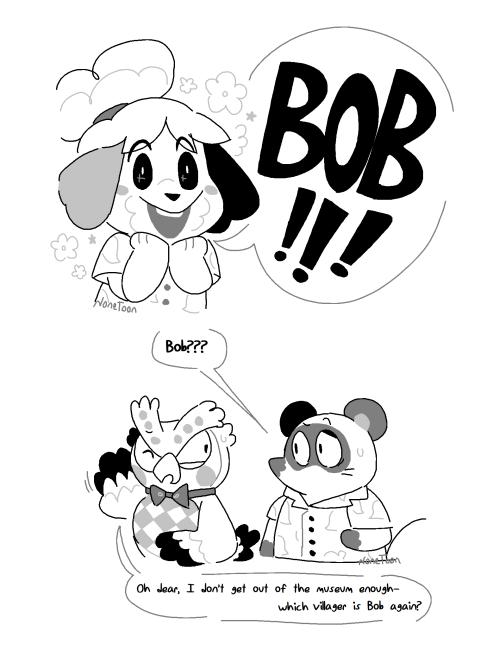 nonetoon: Another little comic but this time based on that cute lil’ thing Bob
