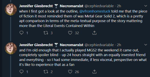 flamewarp:callmearcturus:You didn’t make MGS2, you made MGS4. Swing and fucking miss, Team Hom