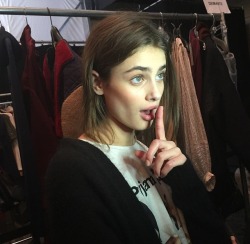 lovetaylorhill:  Backstage at BCBG