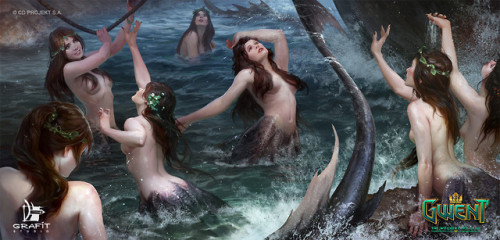Sirens  Grafit Studio www.artstation.com/artwork/Vdb45b