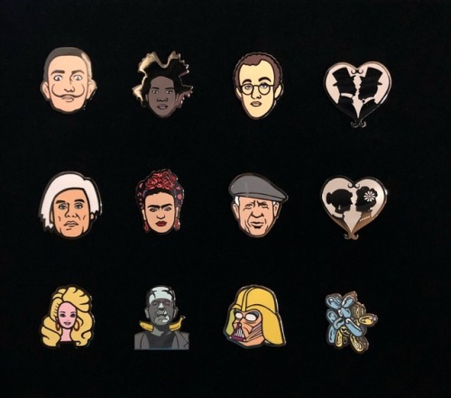 Just some of my lapel pins available at TrevorWayne.com !