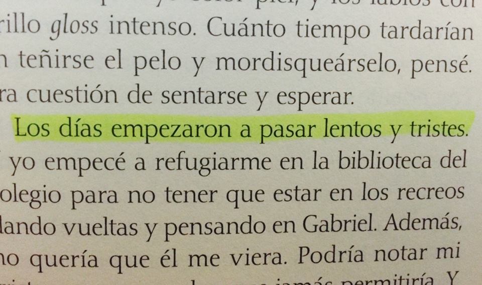w-i-s-h-youwerehere:  diosmaryg:  desde que te fuiste.  ¿Qué libro es?:(