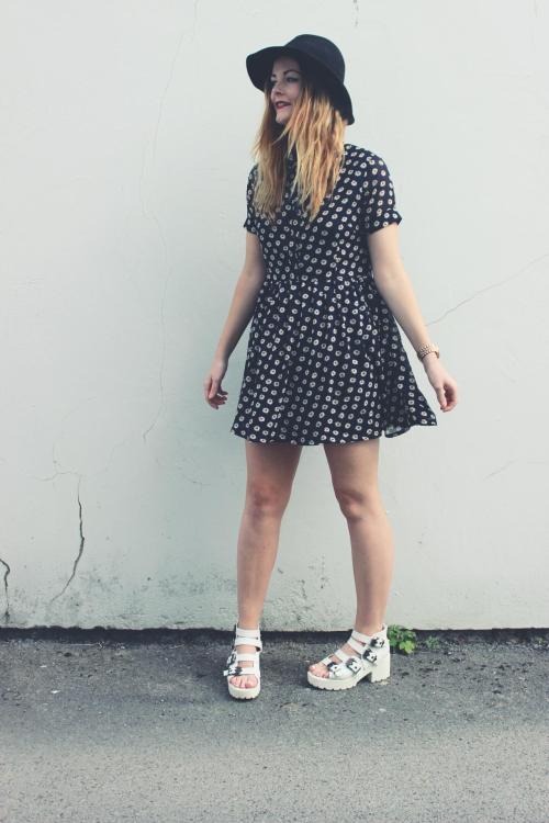 Fashionmylegs Style Picks :Submit Look Dress*: c/o Sugarhill Boutique Hat: H&amp;M (old) Sh