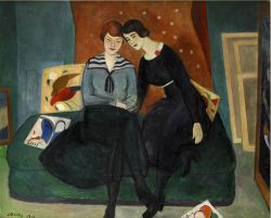 lawrenceleemagnuson:  Einar Jolin (Swedish 1890-1976)The  Sisters (1918)oil on canvas