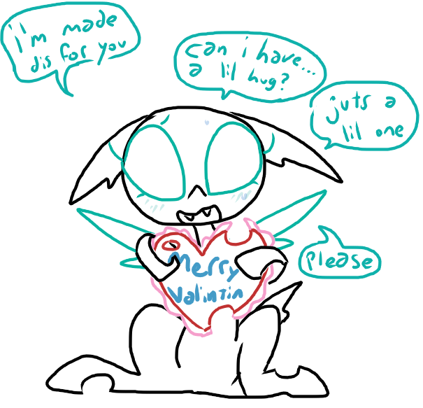 wolfnanaki:  tgweaver:  happy valentine’s day from the changeling gal I was thinking