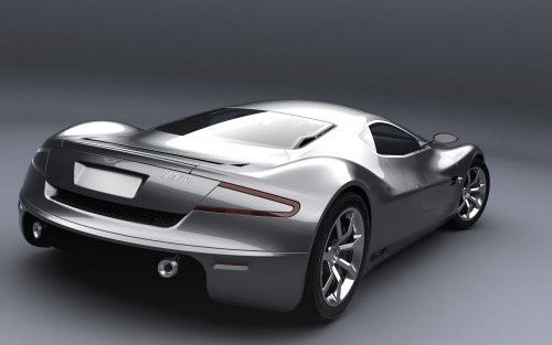 Aston Martin AMV10 concept car.