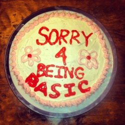 bambi-sass:  bettydays:  I have a story. So my sister got run over by a car once. It was a pretty big deal. Well like a year later she got into a little fender bender and was really bent out of shape about it, so I went and got her a cake.   When I put