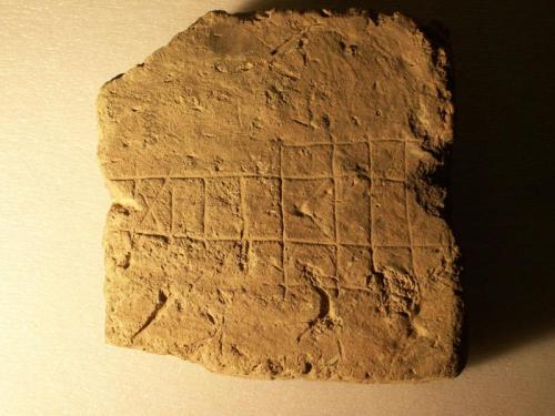 ancientart:Gaming in the ancient world: selected artefacts from the Penn Museum.Gameboard from Ur, I