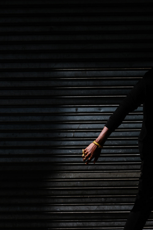 streetetiquette:Photographer ; YumnaLocation : Downtown Los Angeles Subject : Joshua Kissi of Street Etiquette Good times shooting with Yumna 