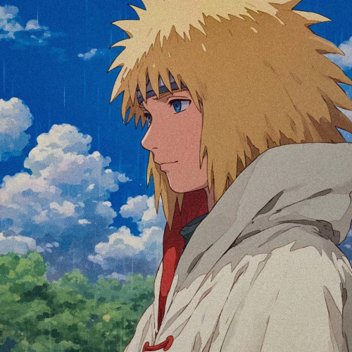 Naruto In Stuido Ghibli Style