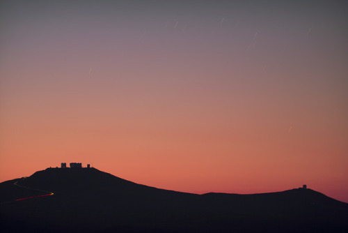 Cerro Paranal Observatory at Dusk January 2017Credit:Hisayoshi Kato