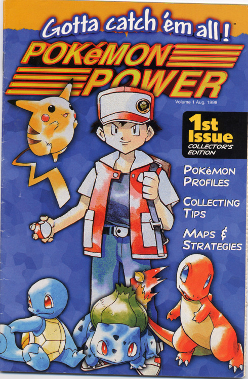 magnoliapearl:argynw:Pokémon Power Vol. 1, August 1998 (pages 1-10)I’ll be scanning and posting more