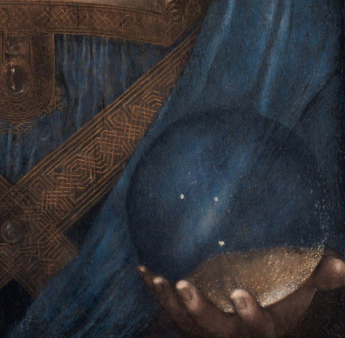 fohk:Detail. Salvator Mundi. Attr. to Leonardo da Vinci. 1500