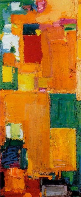 Hans Hofmann, b.1880 German-born American abstract expressionist painter Kaleidos, c. 1958