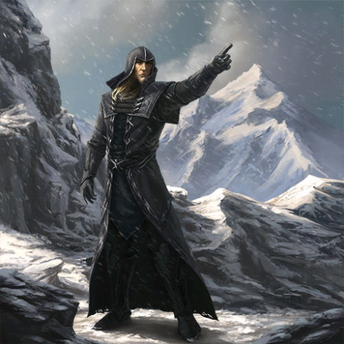 uesp:Unanswered Lore Question: What this guy is pointing at.