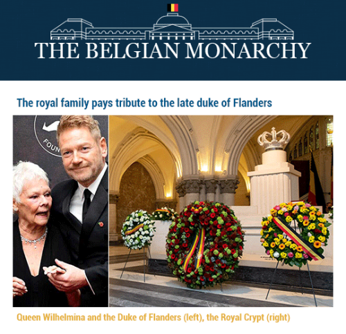 louisedebelgique:Tribute to the late Duke of Flanders for All Saints’ DayDuring the traditional All 