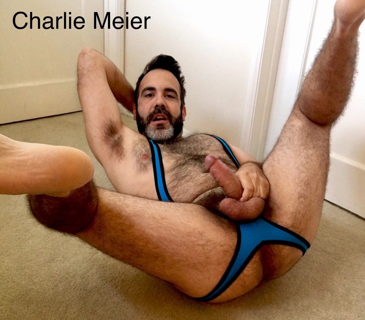 charliemeierexposed:  Sexy new singlet.  All pics public domain. Email: sexyhairycharlie@yahoo.com Whatsapp: