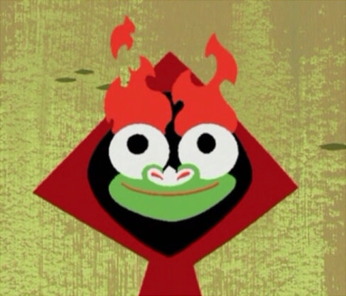 hexabeast:  Once upon a time there was a little girl  WITH GREAT FLAMING EYEBROWS