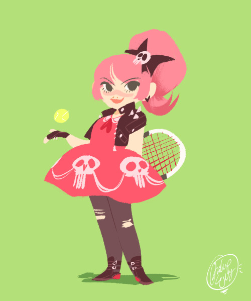 philliplight:A series of fun video game style tennis players that I’ve been doodling in my downtime 