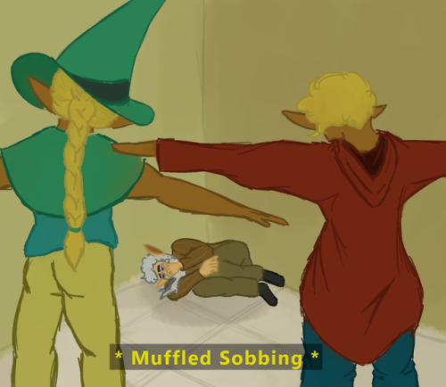 flyingfishflopsthings: The day Taako remembered his sister was the worst day of Leon’s life ((