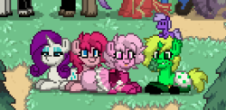 lordsauronthegreat: drawbauchery:   @battleblocker always a pleasure to run into you on ponytown.hell~ AND THERE’S @certified-kindergartner AS PONK AND @lordsauronthegreat AS RARES   You have no proof that this is me  