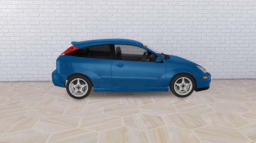 The Sims 4 - 2003 Ford Focus SVT~  Made by Fresh Prince Creations~  Converted From the Sim