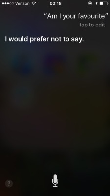 Siri Is So Rude