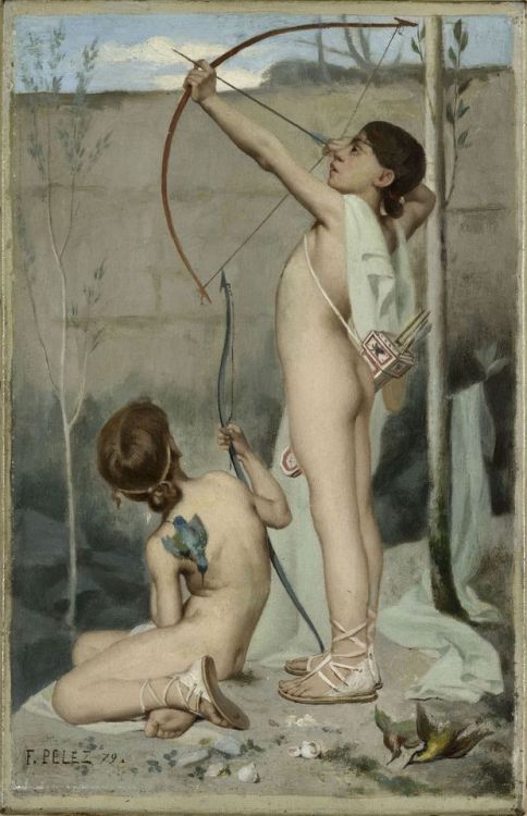 Fernand Pelez, The Archers, 1879