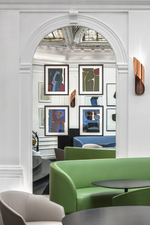 yatzer:  The Refurbished Hôtel Vernet in Paris by François Champsaur