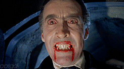 lesbianforhorror:  I am Dracula and I welcome you to my house. 