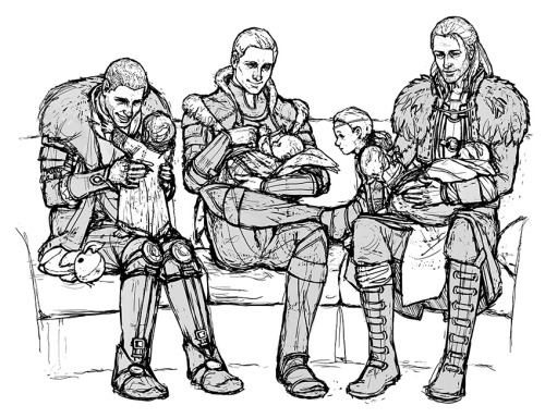 theghostfire:Why are they sitting together? Don’t worry about it.