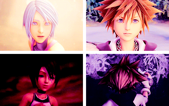 criticaldrive:  Kingdom Hearts + Smiling “Let us always meet each other with smile,