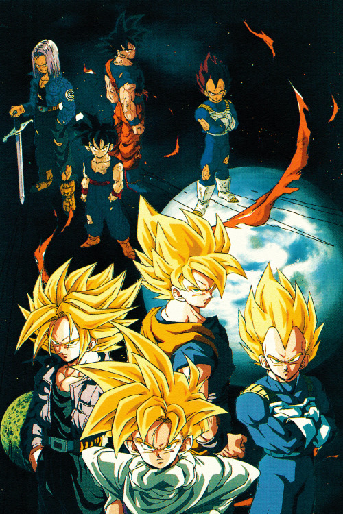 jinzuhikari:From Dragon Ball Z 1993 calendar by Animetopia - Fuji TV - Studio Bird - Toei Animation 