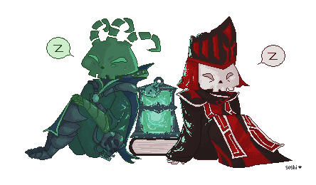 soshiscribbles:  &gt;shadow isle cuties. 