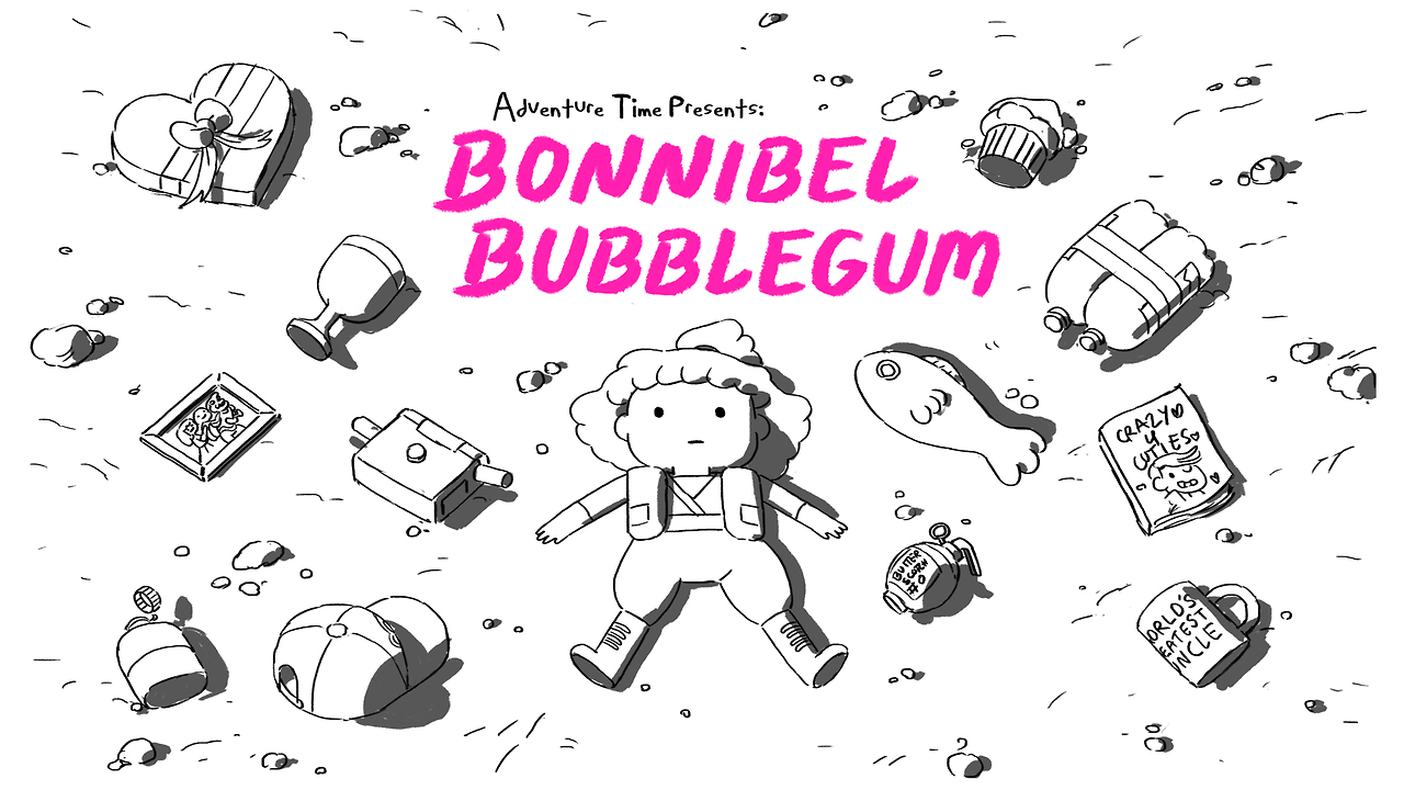 Bonnibel Bubblegum - title carddesigned by Hanna K Nyströmpainted by Joy Angpremieres