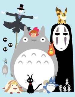 littlepoisson:  -Happy Halloween Ghibli-